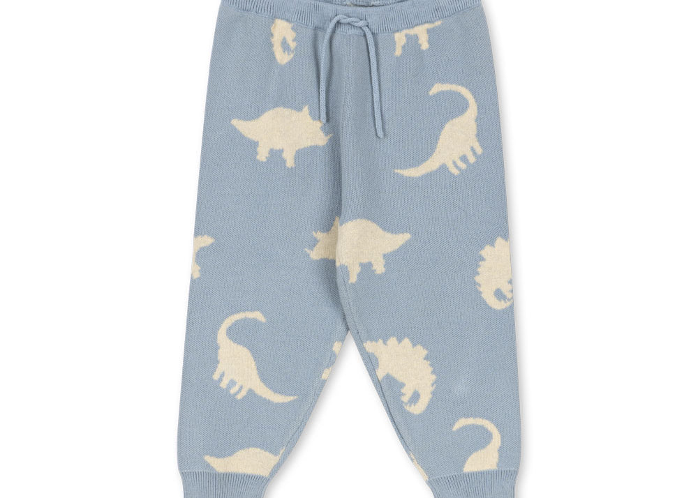 Konges Sløjd A/S Pantalons - Tricot dino mist