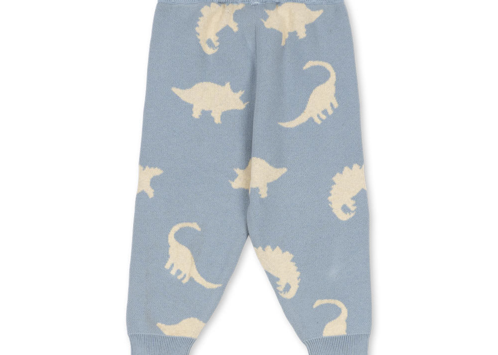 Konges Sløjd A/S Pantalons - Tricot dino mist