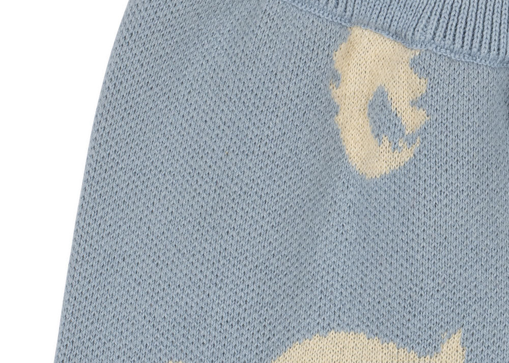 Konges Sløjd A/S Pantalons - Tricot dino mist
