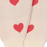 Konges Sløjd A/S Pantalons - Tricot coeur coloré duo pink