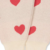 Konges Sløjd A/S Pantalons - Tricot coeur coloré duo pink