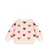 Konges Sløjd A/S Chemisiers - Tricot coeur coloré duo pink