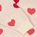Konges Sløjd A/S Chemisiers - Tricot coeur coloré duo pink