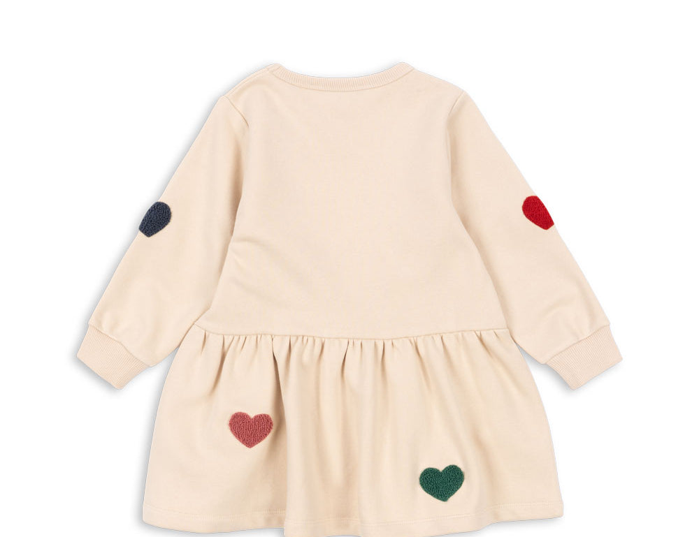 Konges Sløjd A/S JERSEY DRESSES multi heart