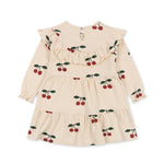 Konges Sløjd A/S Robes - Jersey ma grande cerise glitter