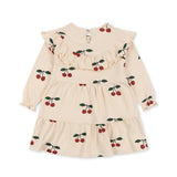 Konges Sløjd A/S Robes - Jersey ma grande cerise glitter