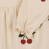 Konges Sløjd A/S Robes - Jersey ma grande cerise glitter