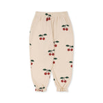 Konges Sløjd A/S Pantalon - Jersey ma grande cerise glitter