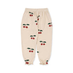 Konges Sløjd A/S Pantalon - Jersey ma grande cerise glitter