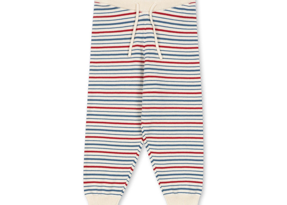 Konges Sløjd A/S Pantalons - Tricot antique stripe