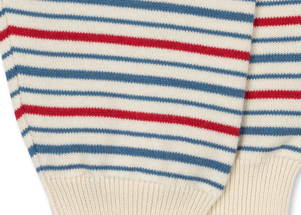 Konges Sløjd A/S Pantalons - Tricot antique stripe