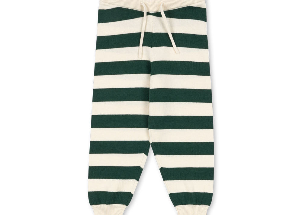 Konges Sløjd A/S Pantalons - Tricot pine grove stripe