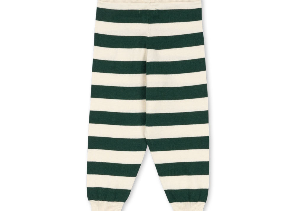 Konges Sløjd A/S Pantalons - Tricot pine grove stripe