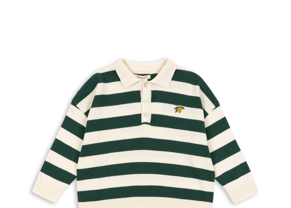 Konges Sløjd A/S Chemisiers - Tricot pine grove stripe
