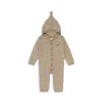 Konges Sløjd A/S Grenouillères et Jumpsuits - Tricot light brown