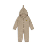 Konges Sløjd A/S Grenouillères et Jumpsuits - Tricot light brown