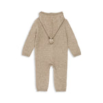 Konges Sløjd A/S Grenouillères et Jumpsuits - Tricot light brown