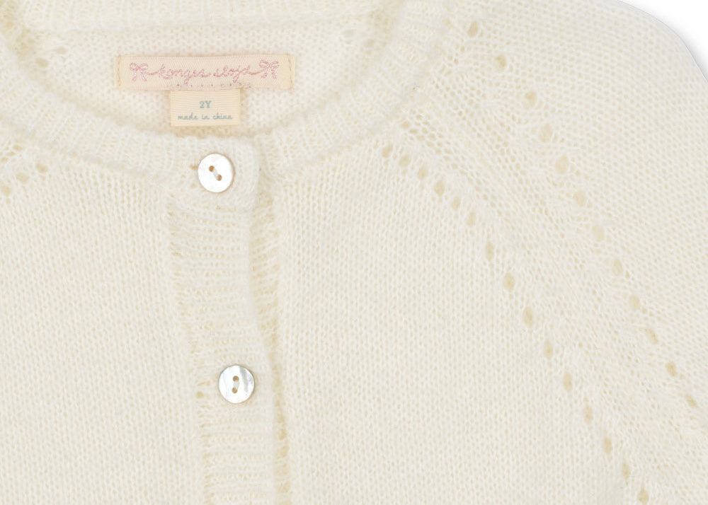 Konges Sløjd A/S Cardigans - Tricot bright white