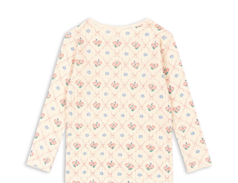 Konges Sløjd A/S JERSEY BLOUSES fleur decor