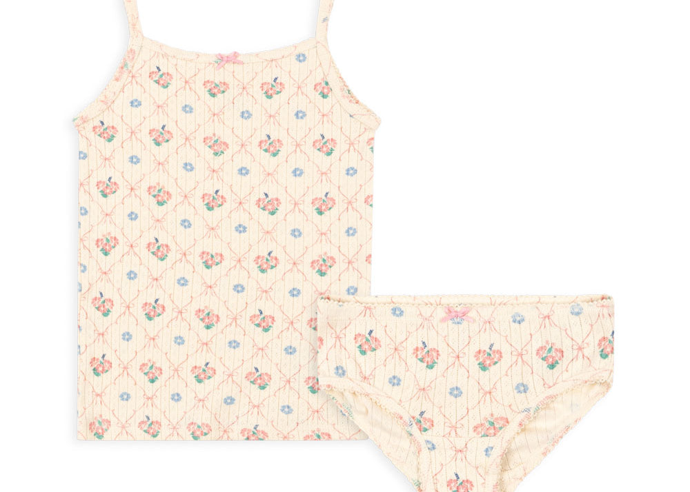 Konges Sløjd A/S Sous-vêtements fleur decor