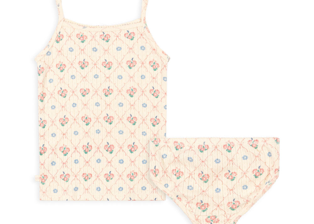 Konges Sløjd A/S Sous-vêtements fleur decor