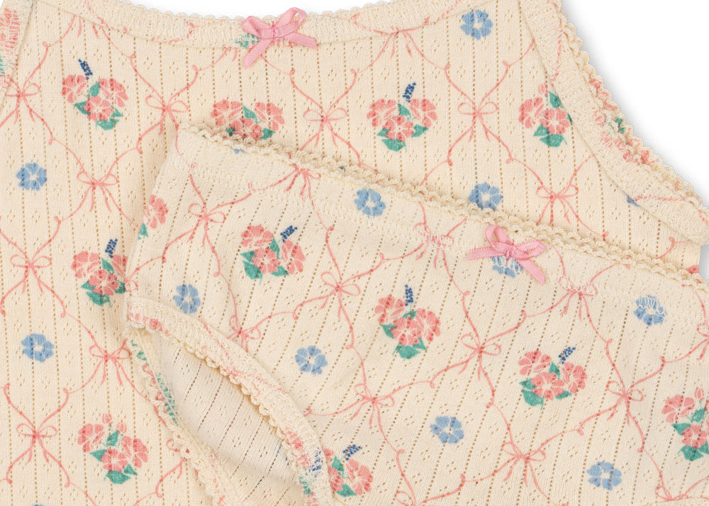 Konges Sløjd A/S Sous-vêtements fleur decor