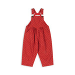 Konges Sløjd A/S Grenouillères et Jumpsuits - Tissé strawberry dot