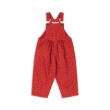 Konges Sløjd A/S Grenouillères et Jumpsuits - Tissé strawberry dot