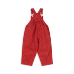 Konges Sløjd A/S Grenouillères et Jumpsuits - Tissé strawberry dot