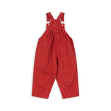 Konges Sløjd A/S Grenouillères et Jumpsuits - Tissé strawberry dot