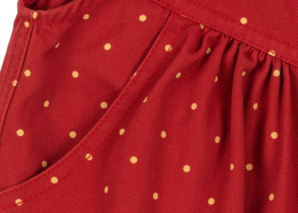 Konges Sløjd A/S Grenouillères et Jumpsuits - Tissé strawberry dot