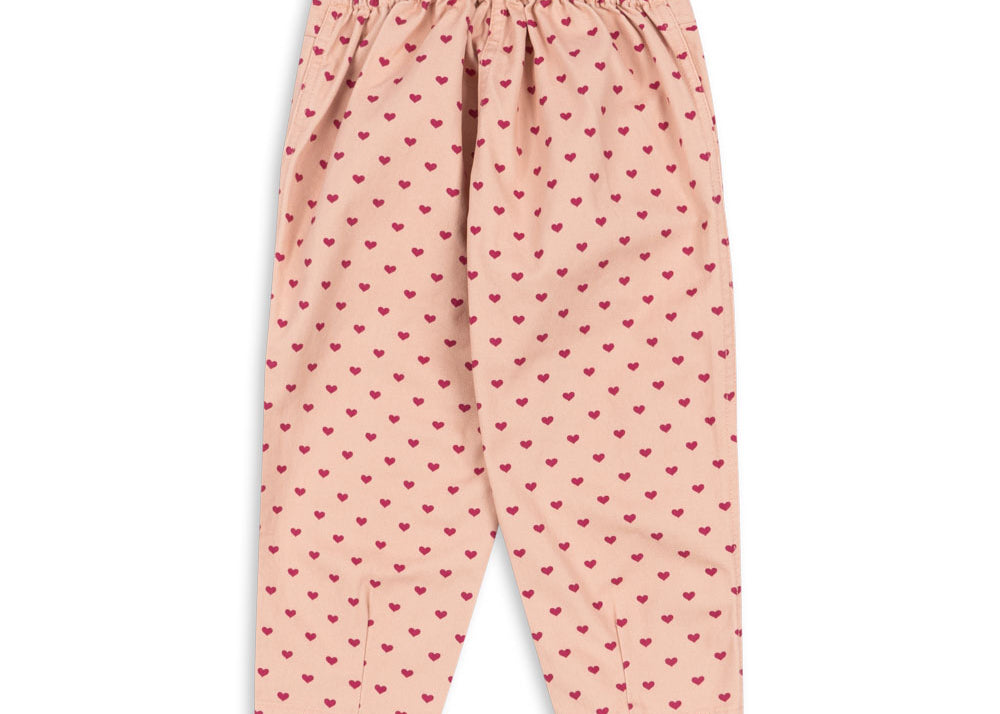 Konges Sløjd A/S Pantalon - Tissé berry coeur