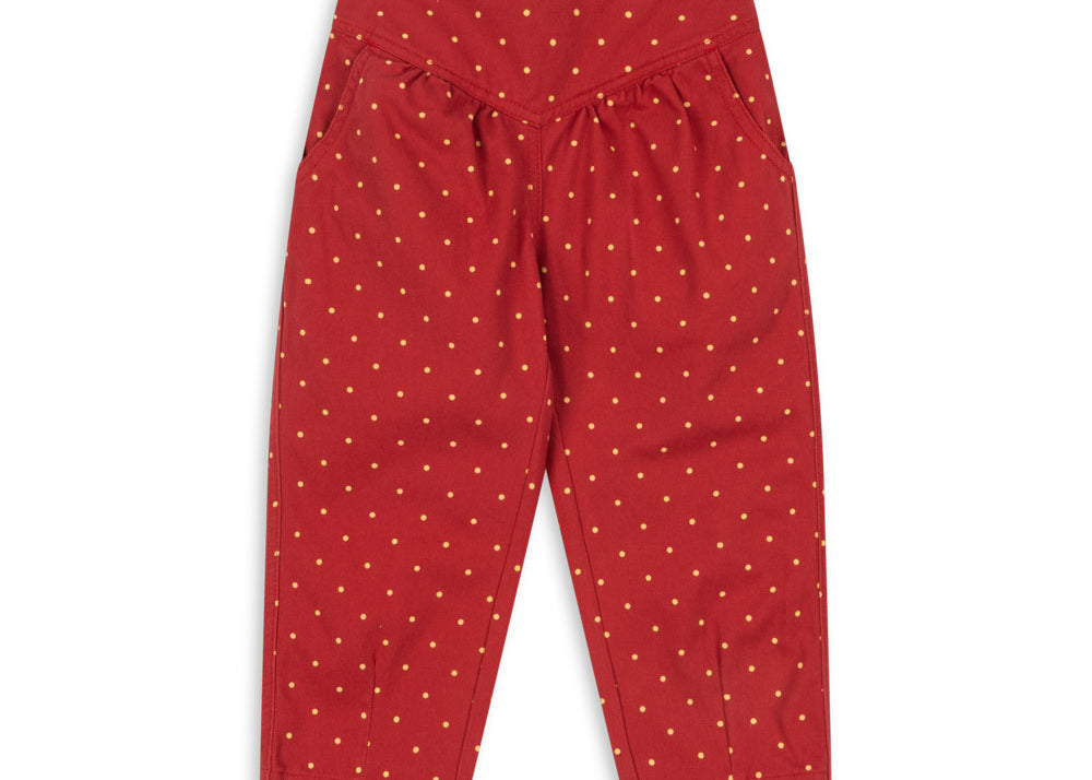 Konges Sløjd A/S Pantalon - Tissé strawberry dot