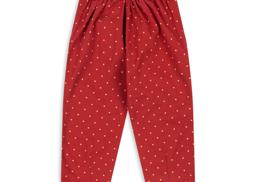 Konges Sløjd A/S Pantalon - Tissé strawberry dot