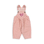 Konges Sløjd A/S Grenouillères et Jumpsuits - Tissé berry coeur