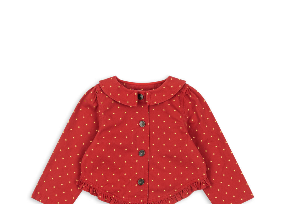 Konges Sløjd A/S Chemisiers - Tissé strawberry dot