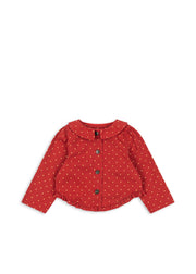 Konges Sløjd A/S Chemisiers - Tissé strawberry dot
