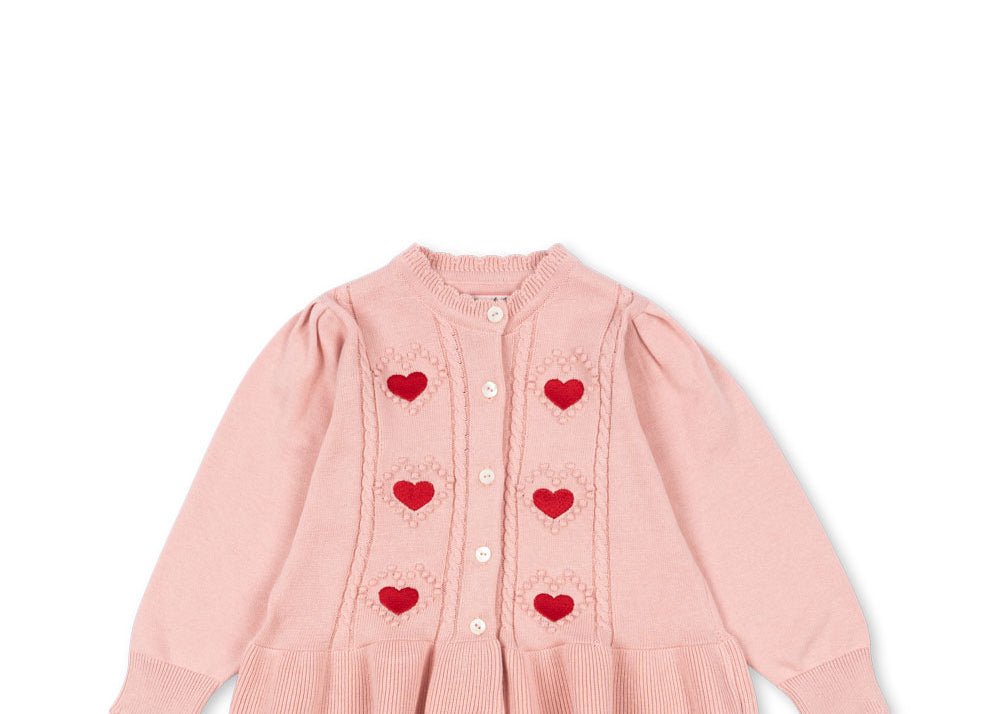 Konges Sløjd A/S Cardigans - Tricot silver pink