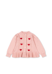 Konges Sløjd A/S Cardigans - Tricot silver pink
