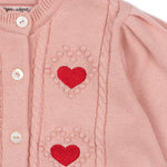 Konges Sløjd A/S Cardigans - Tricot silver pink
