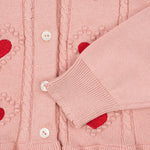 Konges Sløjd A/S Cardigans - Tricot silver pink