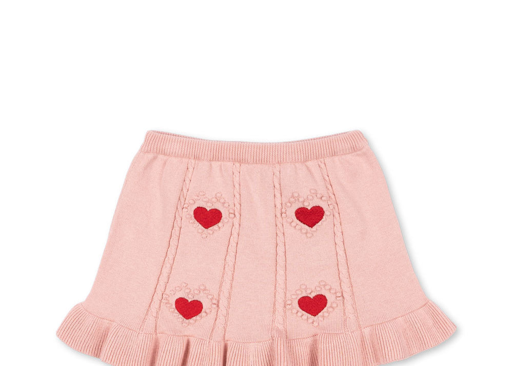 Konges Sløjd A/S Jupes - Tricot silver pink