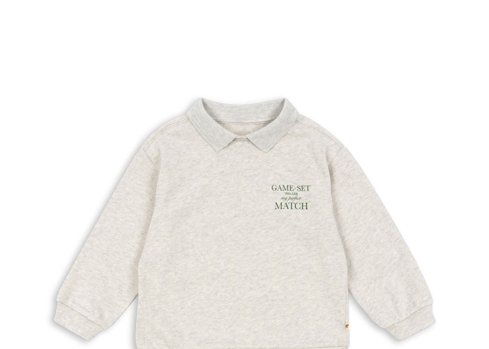 Konges Sløjd A/S Chemisiers - jersey off white melange