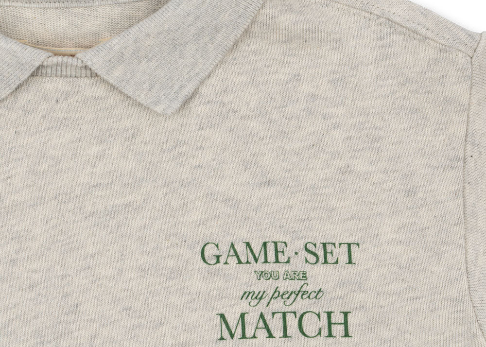 Konges Sløjd A/S Chemisiers - jersey off white melange