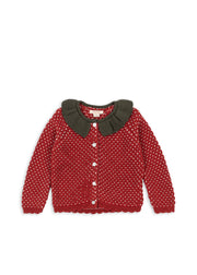 Konges Sløjd A/S Cardigans - Tricot barbados cherry