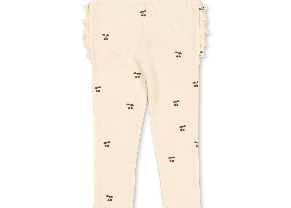Konges Sløjd A/S Pantalon - Jersey cherry