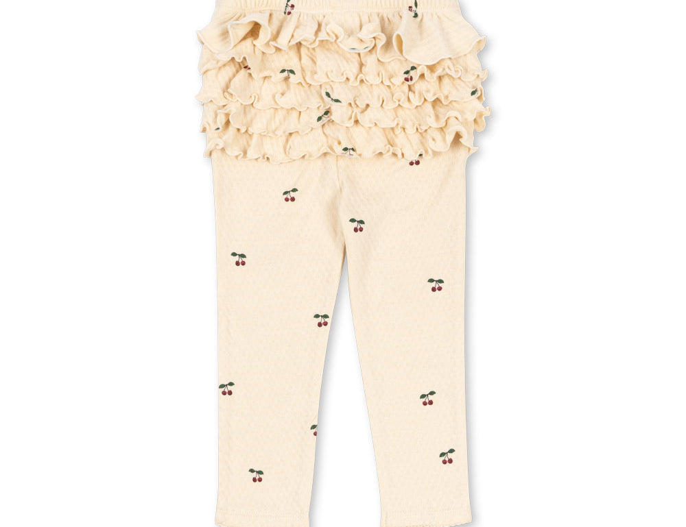 Konges Sløjd A/S JERSEY PANTS cherry