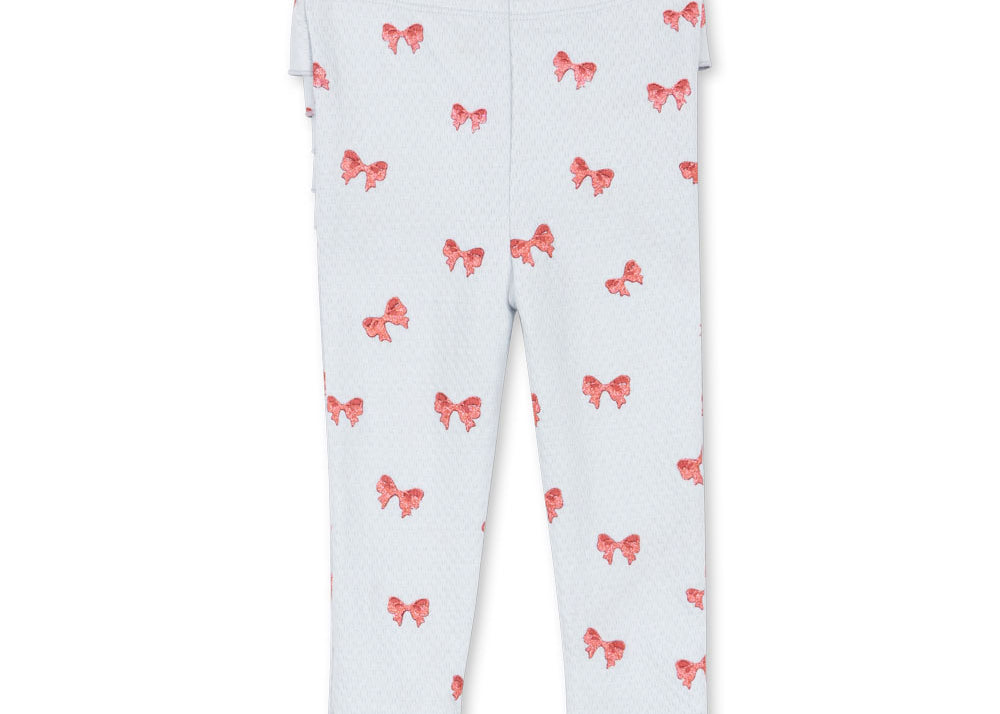 Konges Sløjd A/S Pantalon - Jersey rosia blue bow