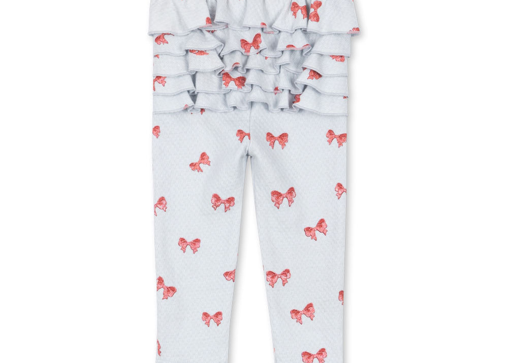 Konges Sløjd A/S Pantalon - Jersey rosia blue bow
