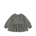 Konges Sløjd A/S Chemisiers - Tissé laurel blue check